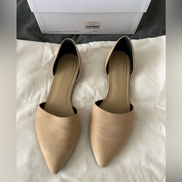 Jenni Kayne D’Orsay Oiled Leather - Natural 38.5 - Picture 2 of 9